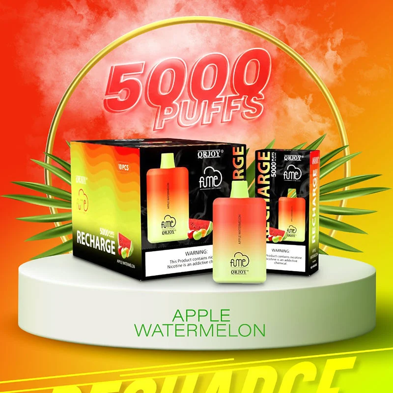 Fume RECHARGE Disposable Vape Pen - 5000 Puffs, Rechargeable, Mesh Coil
