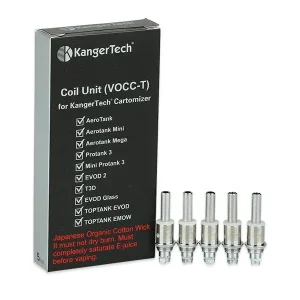Kanger VOCC-T Coil 5 Pack