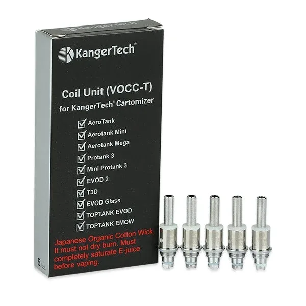 Kanger VOCC-T Coil 5 Pack