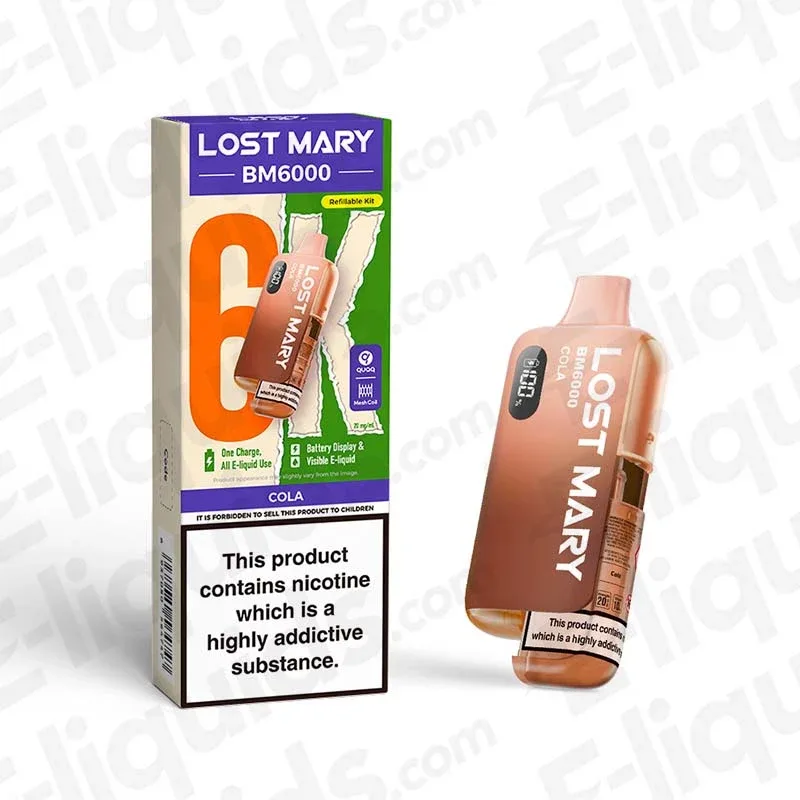 Lost Mary BM6000 Cola Prefilled Pod Kit