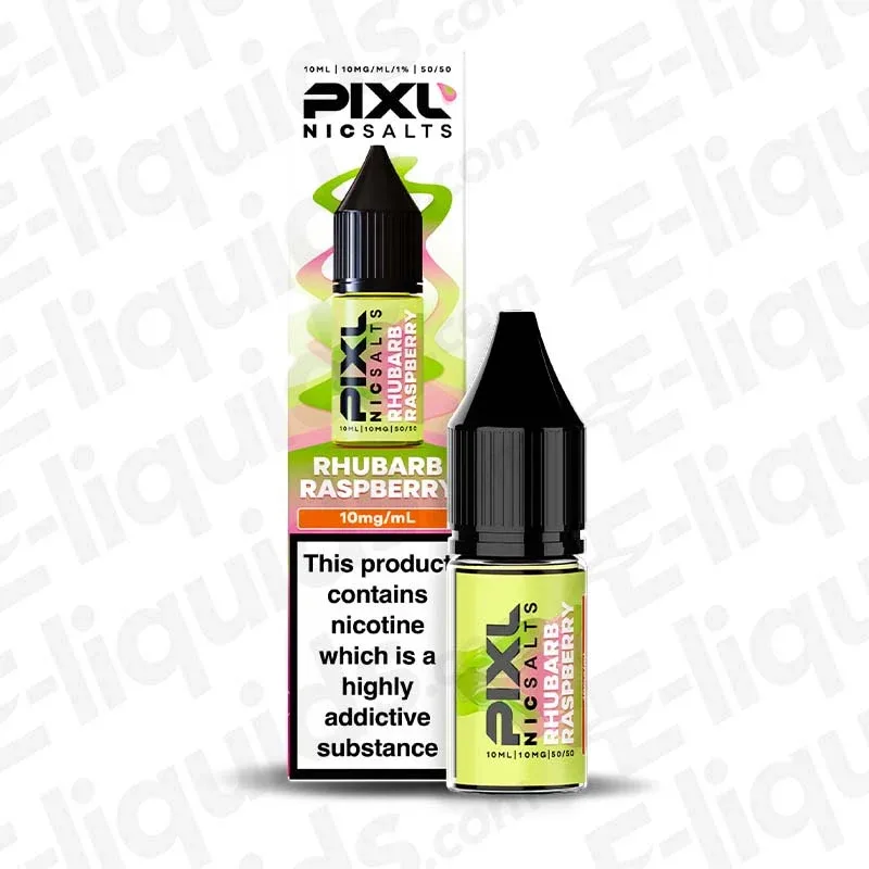PIXL Nic Salt Rhubarb Raspberry