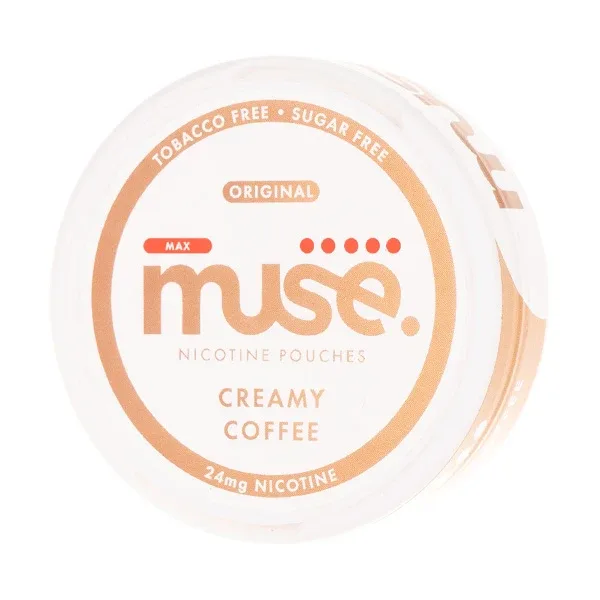 Creamy Coffee Nicotine Pouches by Muse