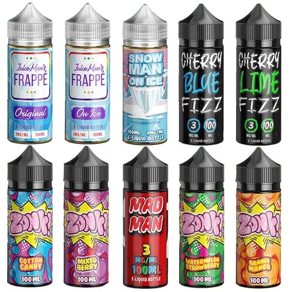Juice Man Eliquid 100mL Vape Juice