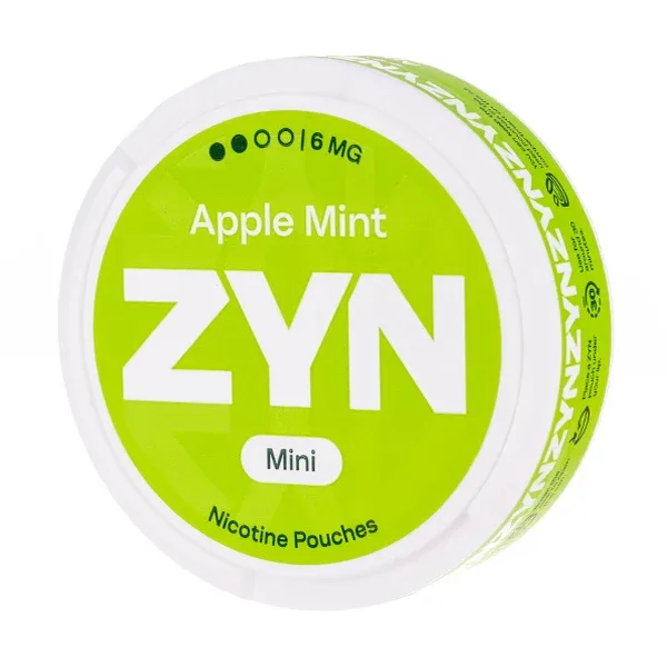 Apple Mint Mini 6mg Nicotine Pouches by Zyn