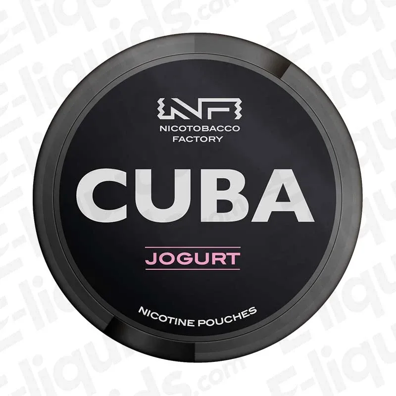 CUBA Black Jogurt Nicotine Pouches
