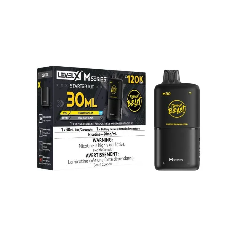 Level X M30 Series - Bussin Banana Ice Starter Bundle