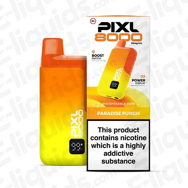 PIXL 8000 Paradise Punch - Lemon Hub Bub Prefilled Pod Prefilled Pod Kit