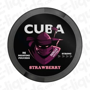 CUBA Ninja Strawberry Nicotine Pouches