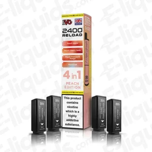 IVG 2400 4 in 1 Peach Edition Prefilled Pod