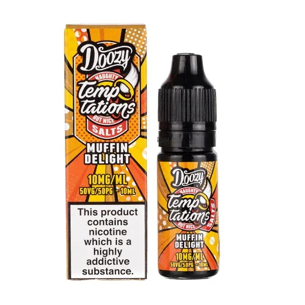 Muffin Delight Nic Salt E-Liquid by Doozy Temptations