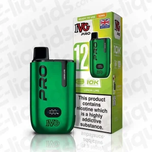 IVG Pro 12 10mg Lemon Lime Prefilled Pod Kit