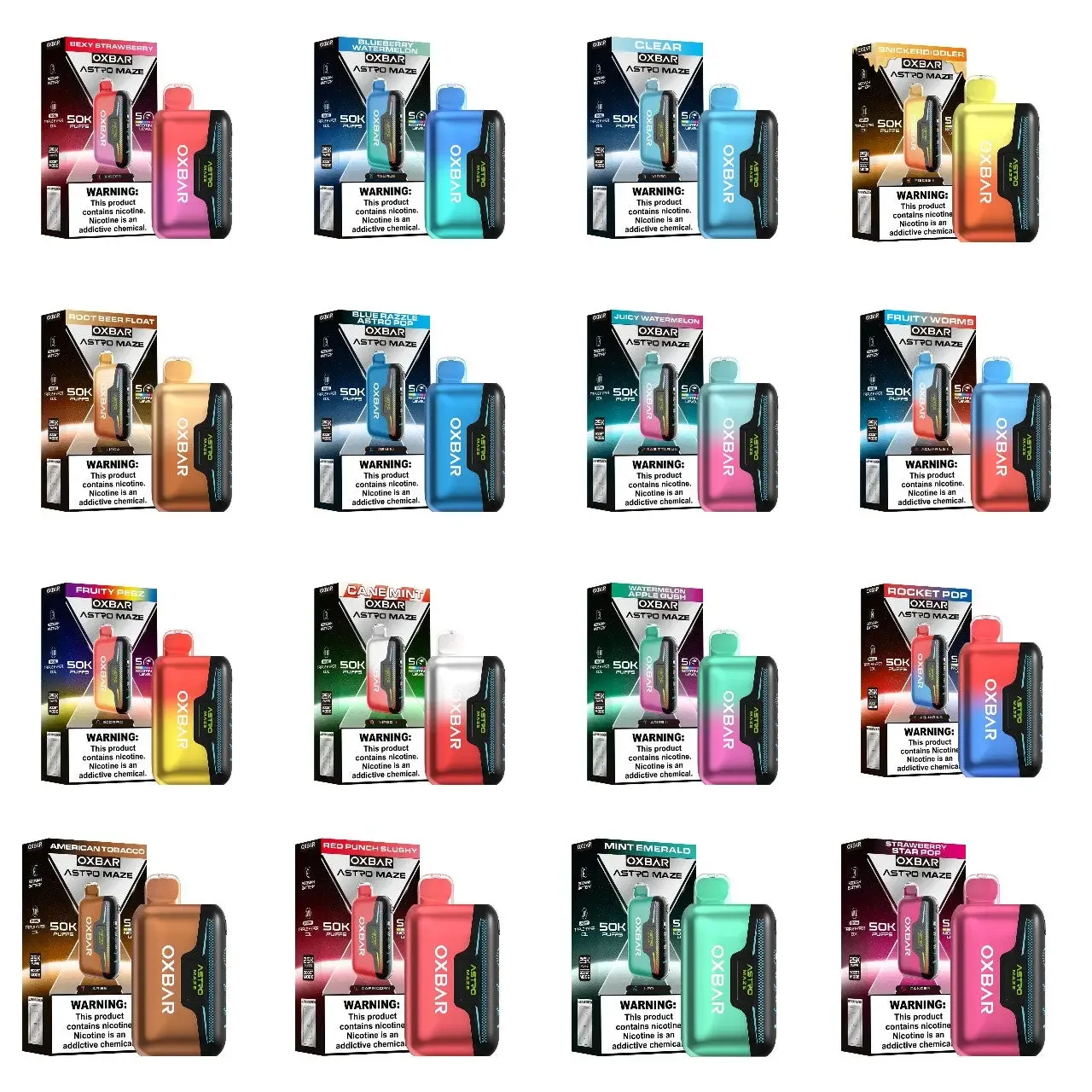 OXBAR Astro Maze 50K Disposable Vape - Image 2