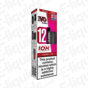 IVG Pro 12 20mg Cherry Ice Prefilled Pod