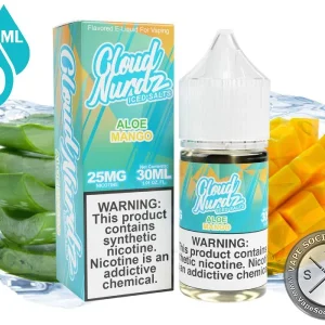Aloe Mango ICED CLOUD NURDZ SALTS 30ml