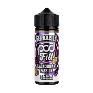 Blackcurrant Passion 100ml (50/50) Shortfill by Seriously Pod Fill