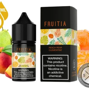 Peach Pear Clementine By Fruitia Fresh Farms Salt 30ml
