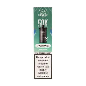 Gum Mint 50K Hypermax Prime Prefilled Pod + Refill by Al Fakher