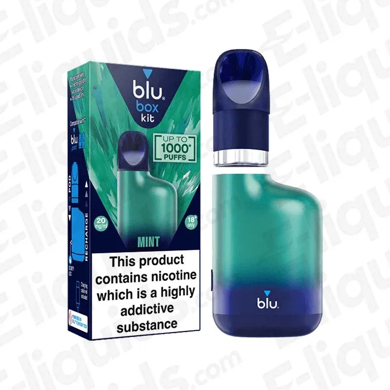 Blu Box Mint Prefilled Pod Kit