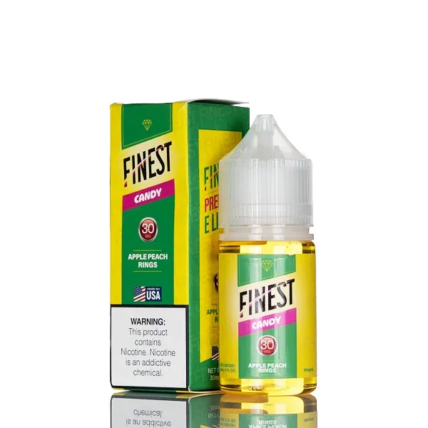 Finest Salt Nic - Candy Edition - Apple Peach Rings - 30mL