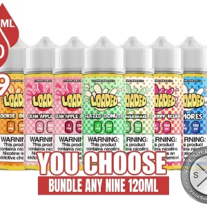 Loaded Bundle 9x120ml (1080ml)