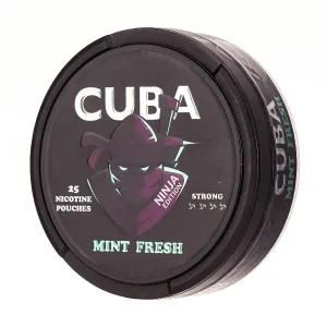 Mint Fresh Nicotine Pouches by Cuba Ninja