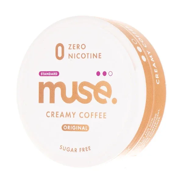Creamy Coffee Zero Nicotine Pouches by Muse - Image 2