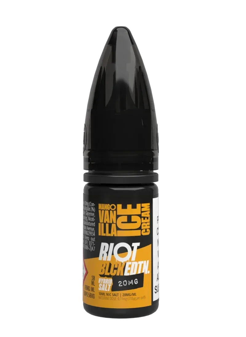 BLCK EDTN Salt - Mango Vanilla Ice Cream