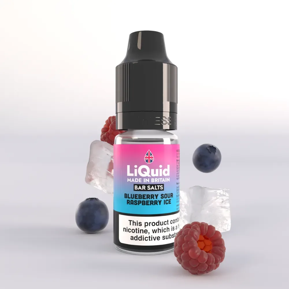 Blueberry Sour Raspberry Ice - Nicotine Salt Vape Juice