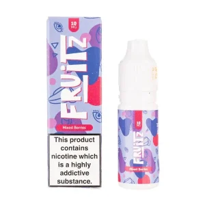 Mixed Berries Nic Salt E-Liquid by Fruitz