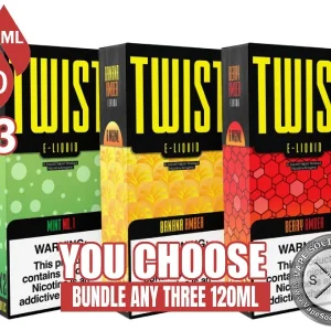 Twist E-Liquids Bundle 3x120ml (360ml)