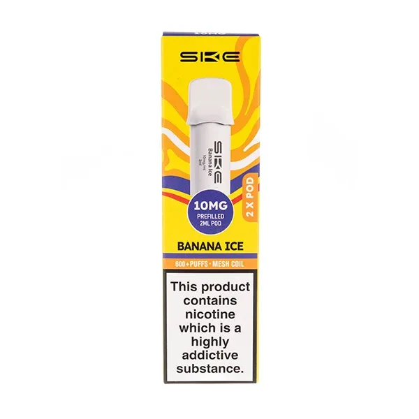 Banana Ice Crystal 600 Pro Prefilled Pods by SKE - Image 2