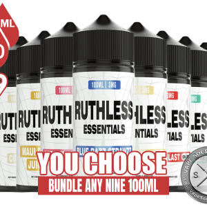 Ruthless Essentials Bundle 9x100ml (900ml)