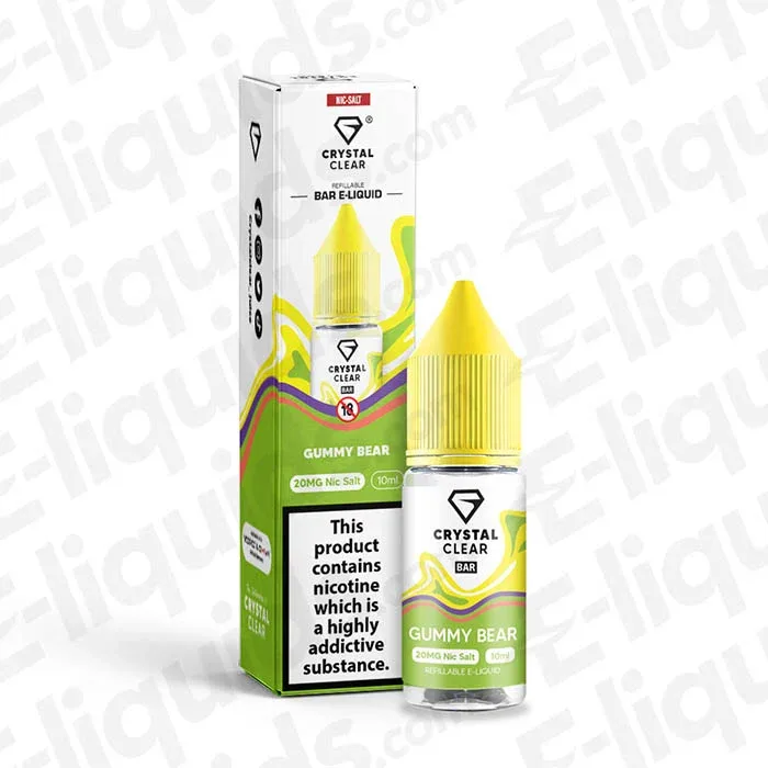 Crystal Clear Gummy Bear Nic Salt