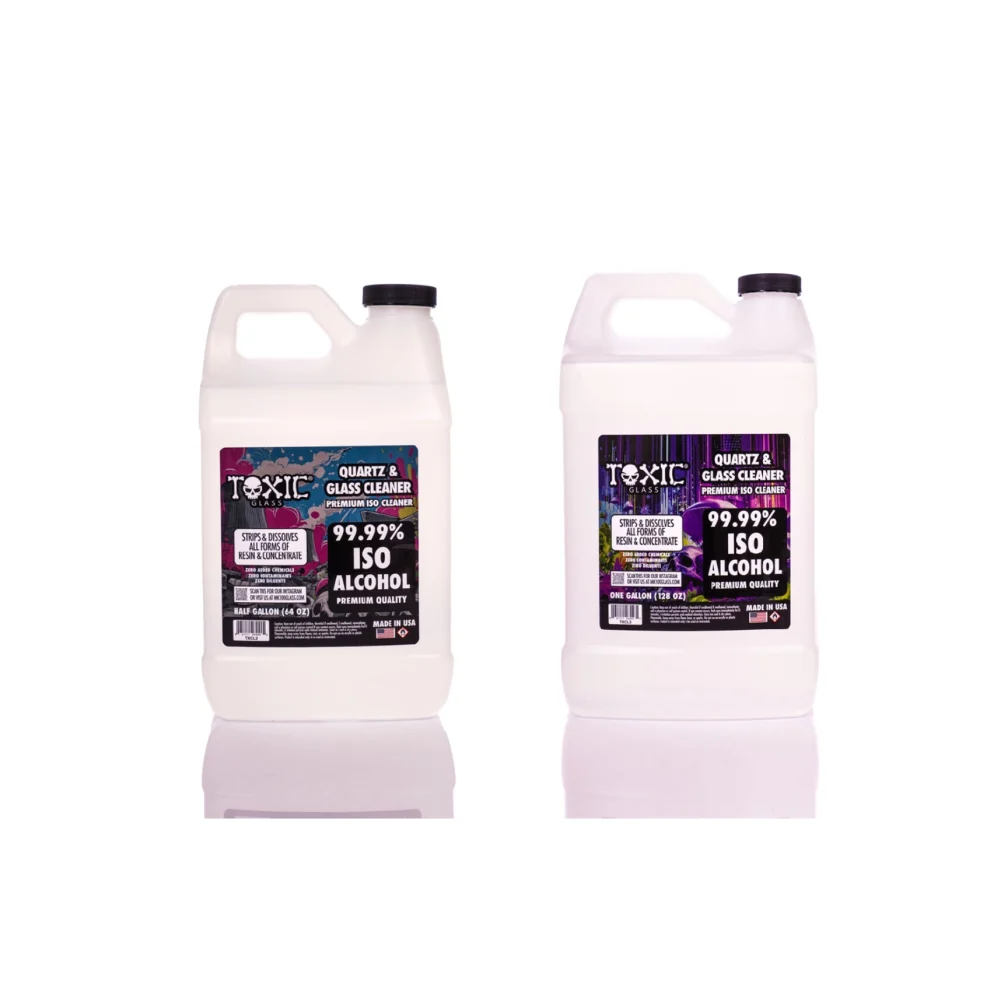 Toxic Glass Toxic 99.99% ISO Alcohol Quartz and Glass Cleaner