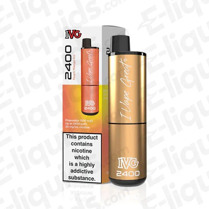 IVG 2400 4-in-1 Peach Mango Ice Prefilled Pod Kit