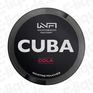 CUBA Black Cola Nicotine Pouches