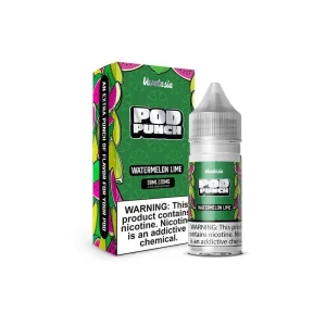 Watermelon Lime | Vapetasia Pod Punch Salt | 30mL