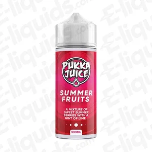 Pukka Juice Summer Fruits 70/30 100ml Shortfill Vape Juice