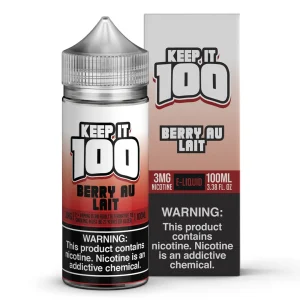 Keep It 100 Berry Au Lait eJuice