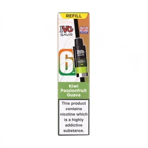 Kiwi Passionfruit Guava SAVR Prefilled Pod + Refill by IVG