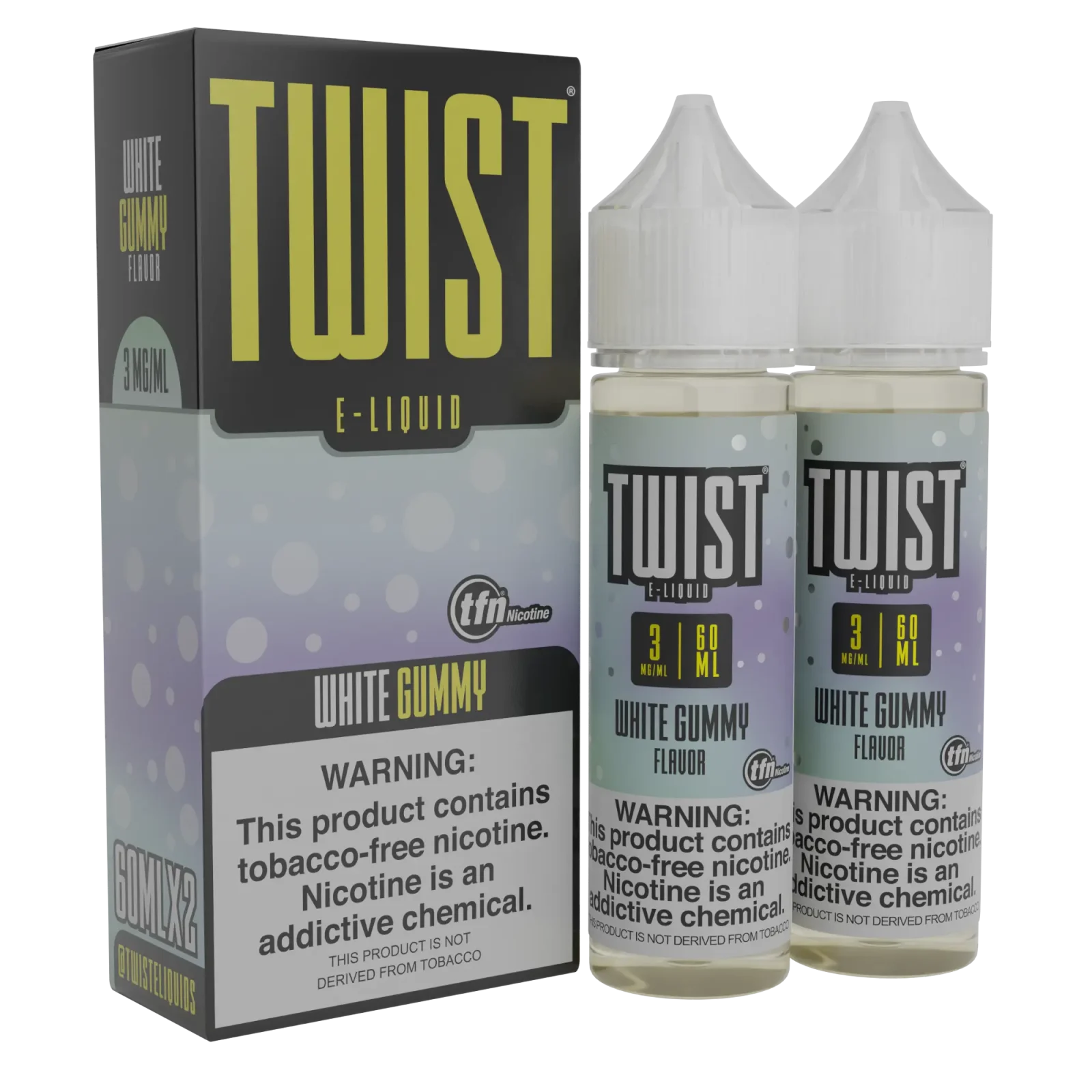 Pineapple Gummy Vape Juice by Twist (White No.1)