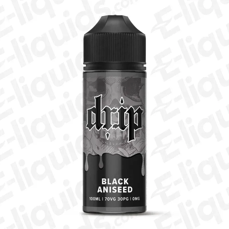 Drip Black Aniseed 100ml Shortfill Vape Juice