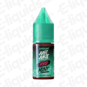 Just Juice Mint Nic Salt Red