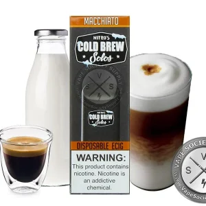 Nitro's Cold Brew Solos Disposable Ecig