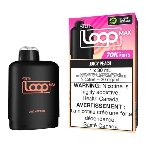 STLTH Loop Max E-Liquid Pod Pack - Juicy Peach