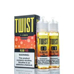 Lemon Twist E-Liquids - Yellow Peach - 120ml