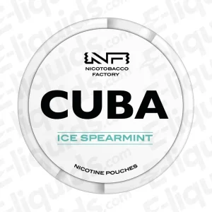 CUBA White Ice Spearmint Nicotine Pouches