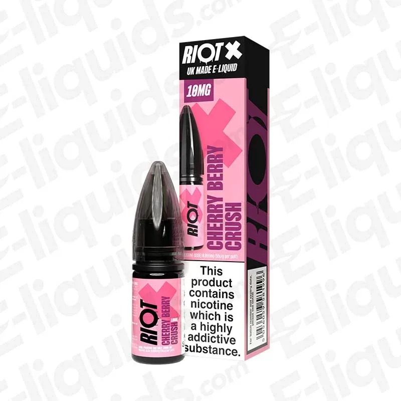Riot Squad X Cherry Berry Crush Nic Salt - Image 2