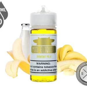 Banana Milk By Moo E-Liquids 100ml