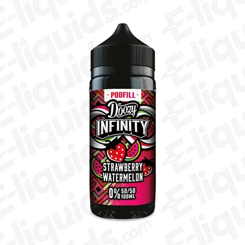 Doozy Infinity Strawberry Watermelon 50/50 100ml Shortfill
